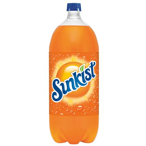 Sunkist Orange Soda 2 L Bottle