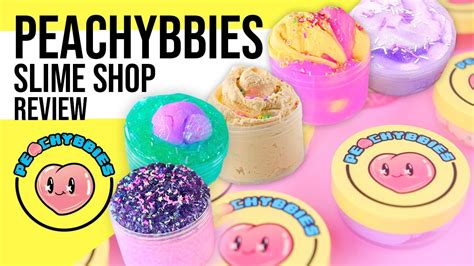 PEACHYBBIES Slime Shop Review | DOLLIELOVEX3 - YouTube