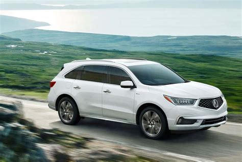 2017 Acura Mdx Sport Hybrid Unveiled First Ever Hybrid Suv From Acura