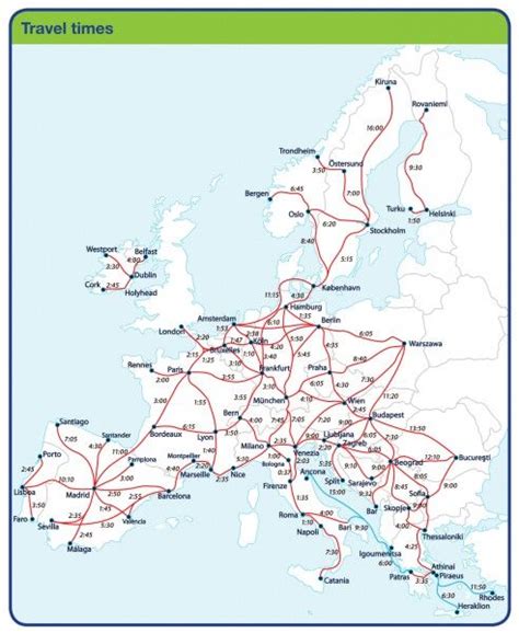 Eurail Route Backpacking Europe Europe Train Travel Time Travel