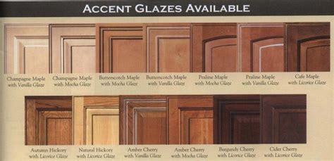 Increased use of oak wood. Cabinet Doors Glaze Finishes | Glazing cabinets, Glazed ...