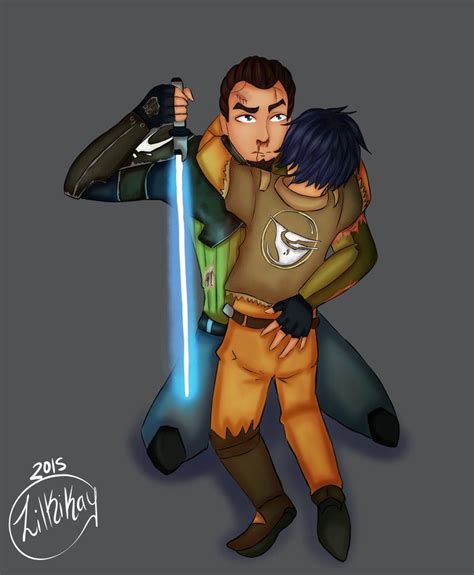 Kanan And Ezra Protector By Lilkikay On Deviantart Star Wars Rebels