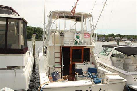 1987 Hatteras 36 Sport Fisherman Power Boat For Sale