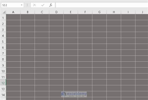 How To Change Background Color To Grey In Excel Step By Step