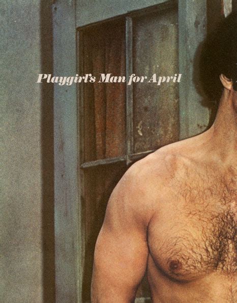 Welcome To My World Peter Lupus Playgirl April 1974