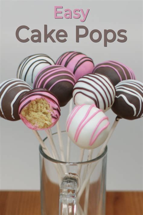 These Cake Pops Are So Easy To Make And Are Super Yummy I Love Cake