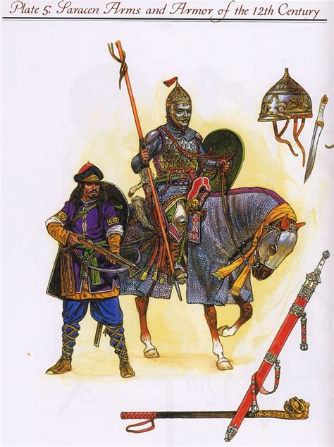 12th Century Saracen Cavalry Ancient Warfare History Medieval Armor
