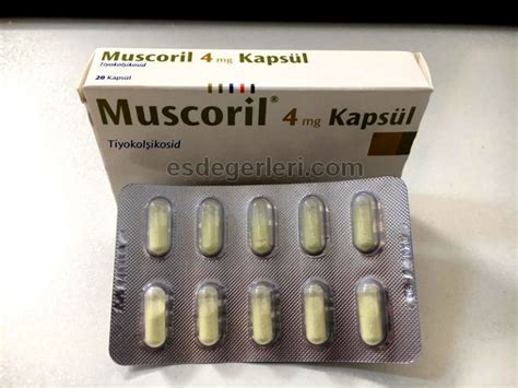 Check spelling or type a new query. Muscoril 4 mg Muadili, Yan Etkileri ve Fiyatı | İlaç ...