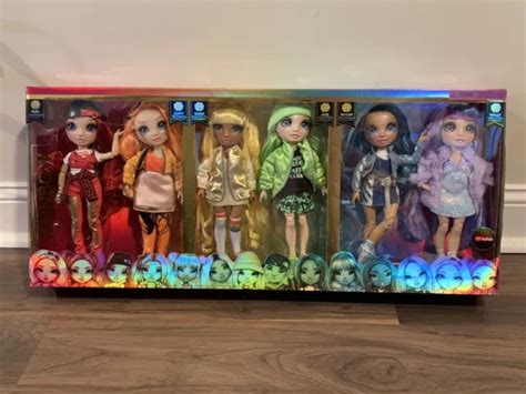 New Rainbow High Original Fashion Doll Playset 30 Pieces 6 Pack Set