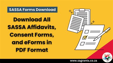 Sassa Forms Download 2024 Get Affidavits And Eforms In Pdf Format