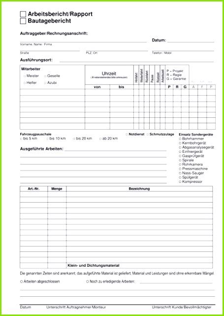 Original rapportzettel vorlage pdf gute rapportzettel vorlage. 6 Rapportzettel Vorlage Handwerk - MelTemplates - MelTemplates