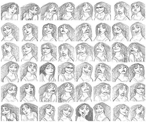 Mother Gothel By Jin Kim Disney Concept Art Disney Expressions Character Design