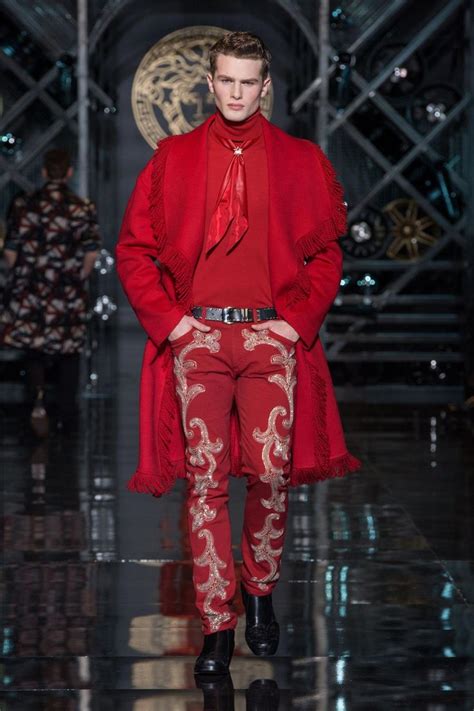Looks Like Liberace Has Gone Country Versace Mens Wear Autumn Winter