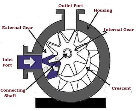 Internal Gear Pump Animation