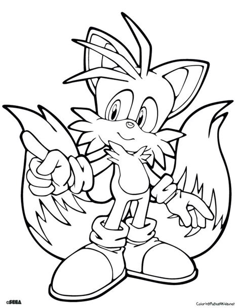 Click on a template to download. Tails Coloring Pages - Coloring Home