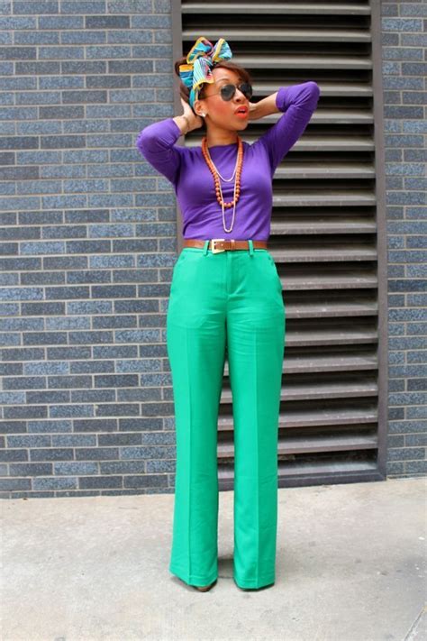 Look Fab In Blue And Green Outfit Ideas