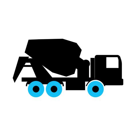 Cement Truck Silhouette Truck T Shirt Teepublic