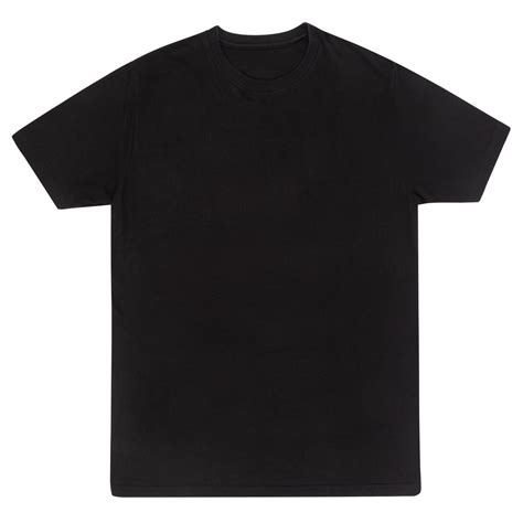 Recorte De Maqueta De Camiseta Negra Archivo Png PNG
