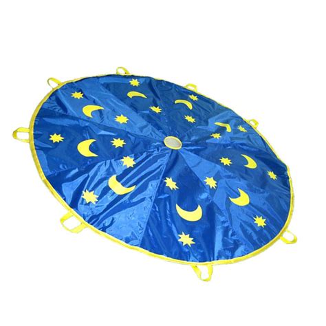 6ft Parachute For Kids Play Parachute 8 Handles Toy Indoor Parachute