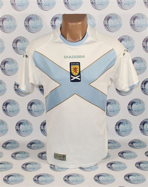 Scotland Away Football Shirt 2007 2008 Added On 2012 04 03 0049
