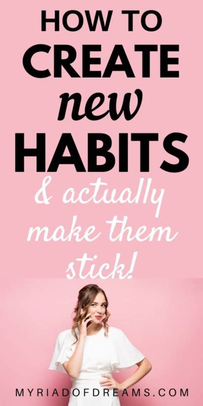 How To Form A Habit And Stick To It — Myriad Of Dreams