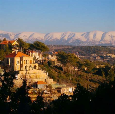 Picturesque Lebanese Village Oman Beirut Lebanon Lebanese Beautiful