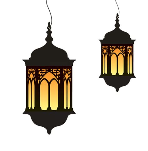 Download Ramadan Lights Eid Al Fitr Cartoon Lantern Hq Png Image