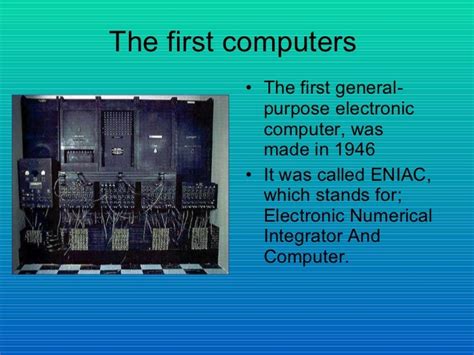 History Of Computers