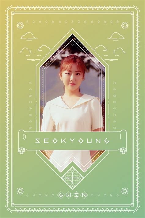 Upcoming Girl Group Gwsn Introduce Seokyoung In Profile Allkpop