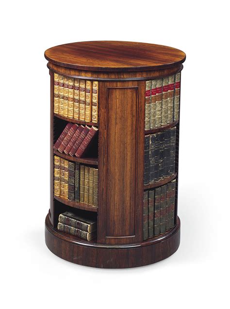 A George Iv Rosewood Circular Bookcase By Gillows Circa 1820 30