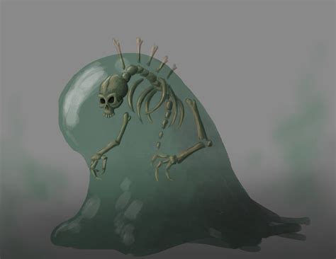 Slime Creature By Myrdah Creature Artwork Fantasy Monster Fantasy