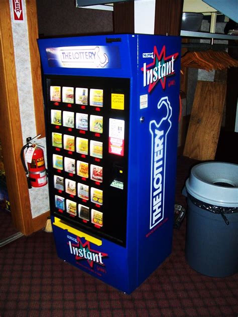 Massachusetts Lottery Machine A Lotto Machine At The Candl Flickr