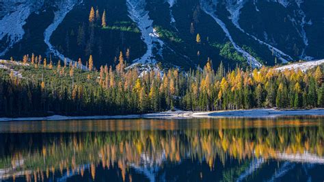 1920x1080 Mountains Lake Forests Italy South Tyrol 4k