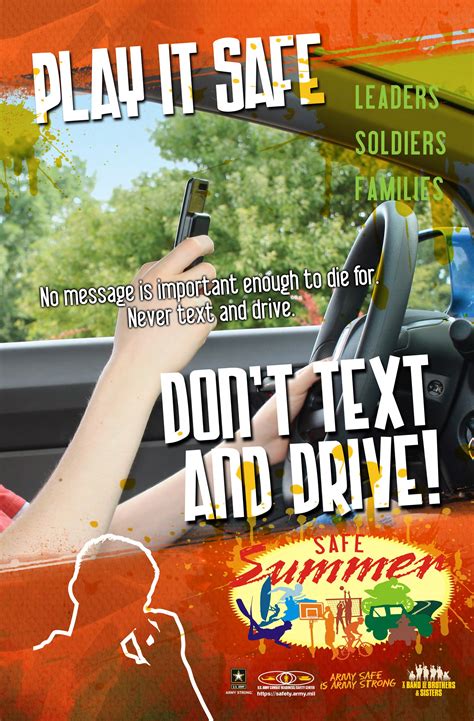 Dangers Of Texting While Driving Article The United States Army