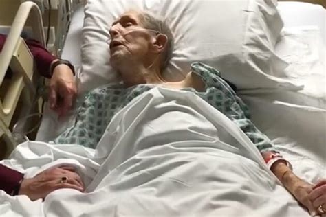 97 Yr Old Grandpa Sings ‘how Great Thou Art To Jesus Just Before Going