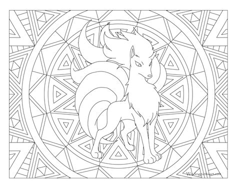 Naruto Nine Tails Coloring Sheets Coloring Pages
