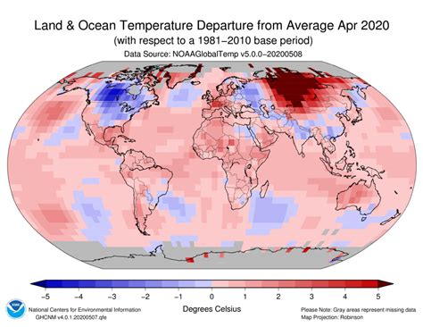 Assessing The Global Climate In April 2020 News National Centers