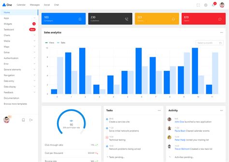 Best React Admin Dashboard Templates Colorlib