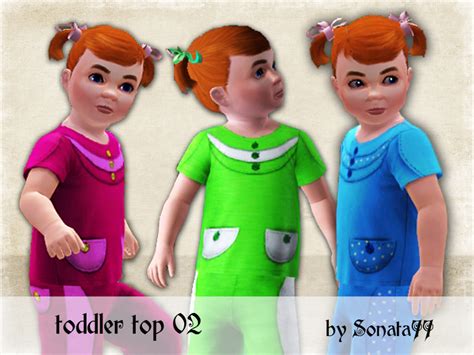 The Sims Resource Sonata77 Toddler Top 02