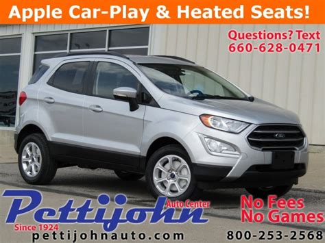 New 2022 Ford Ecosport Se 4d Sport Utility In Bethany 22295