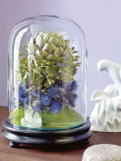Designed to rust over time in the garden, it is designed to support vines such as sweet peas and jasmine; Детали | Glass dome cloche, Glass cloche, Indoor flowering ...