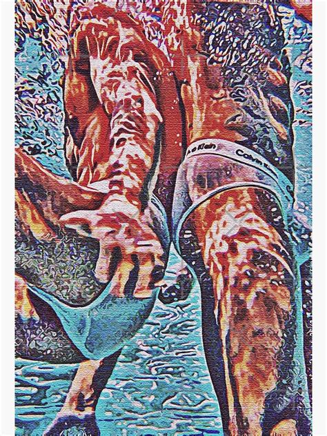 Let S Swim Together Male Erotic Nude Male Nudes Male Nude Art Print By Male Erotica Redbubble
