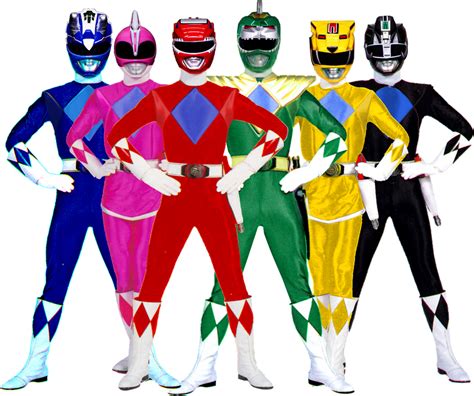 Power Rangers Characters Png