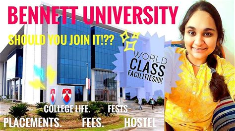 👩‍🎓👨‍🎓 Bennett University Know It All Placements Colleges Life