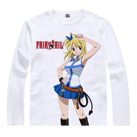 Fairy Tail T Shirts Lucy Heartfilia Long Sleeve Shirt Ipw Fairy