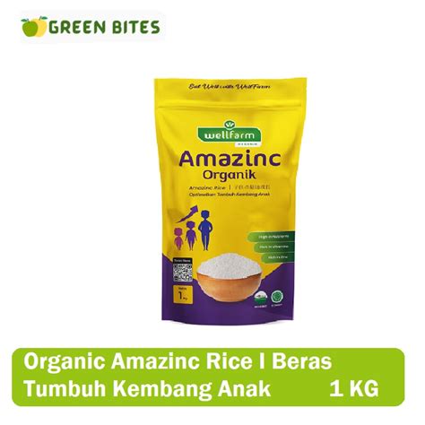 Jual Wellfarm Amazinc Rice I Beras Organik Tumbuh Kembang Anak 1 Kg