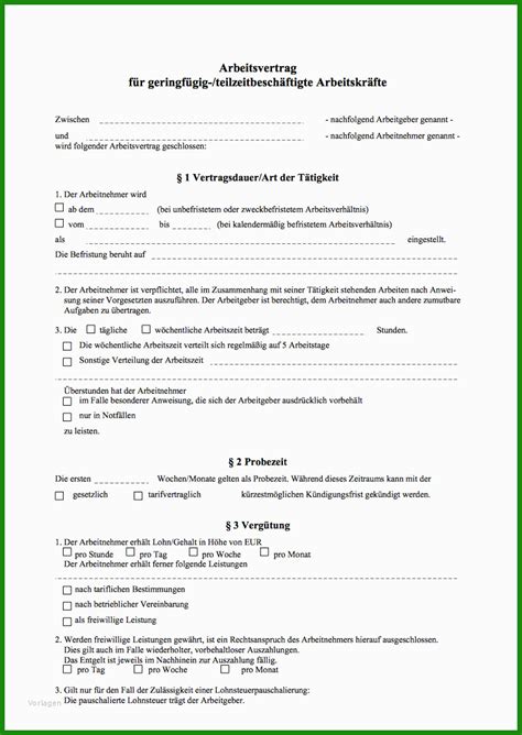 Das arbeitszeitgesetz gibt ebenso pausen und ruhephasen vor, die eingehalten werden müssen. Arbeitsvertrag Minijob 2014 Muster Kostenlos - Kostenlose ...