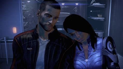Mass Effect 3 Ashley Williams And Commander Shepard Getting Back Together Romance Youtube