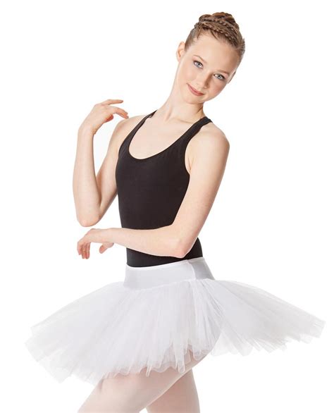 Lulli Adult 4 Layers Tulle Ballet Tutu Skirt Lordyn
