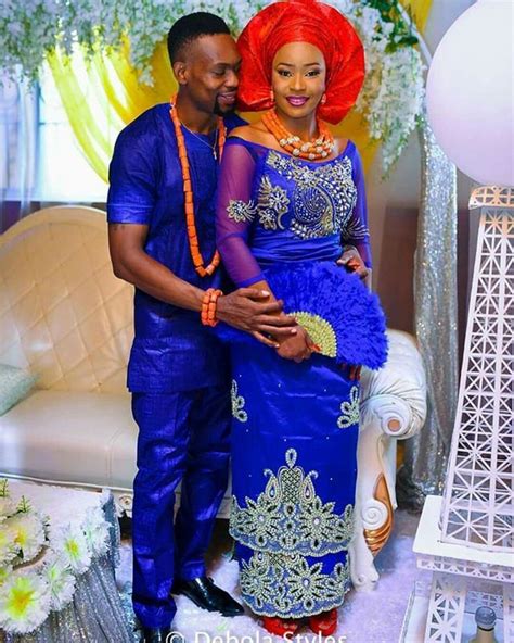 Pin By Makombo On His And Hers Traditional Wedding Attire Nigerian